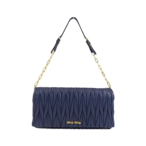Pre-owned > Pre-owned Bags > Pre-owned Shoulder Bags - - Miu Miu Pre-owned - Modalova