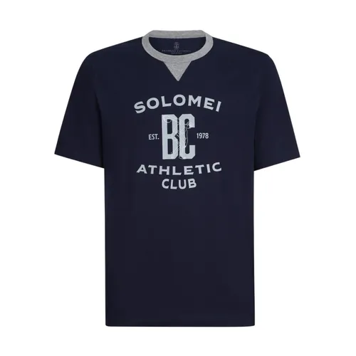 Tops > T-Shirts - - Brunello Cucinelli - Modalova