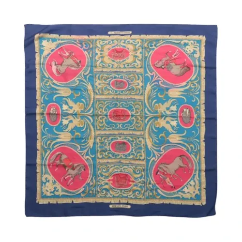 Pre-owned > Pre-owned Accessories > Pre-owned Scarves - - Hermès Vintage - Modalova