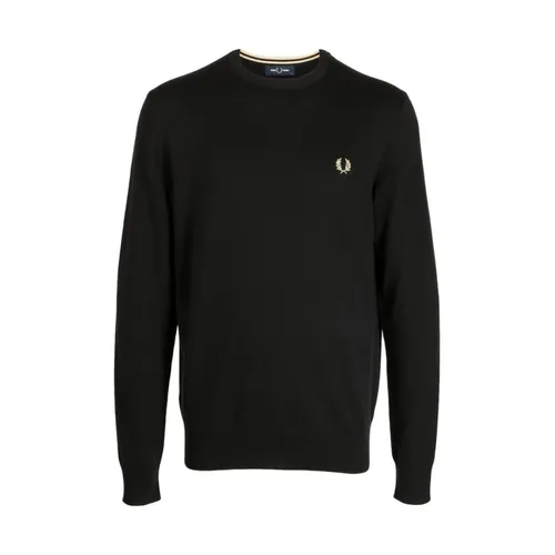 Knitwear > Round-neck Knitwear - - Fred Perry - Modalova