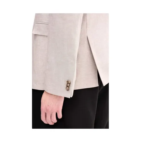 Hugo - Jackets > Blazers - Beige - Hugo - Modalova