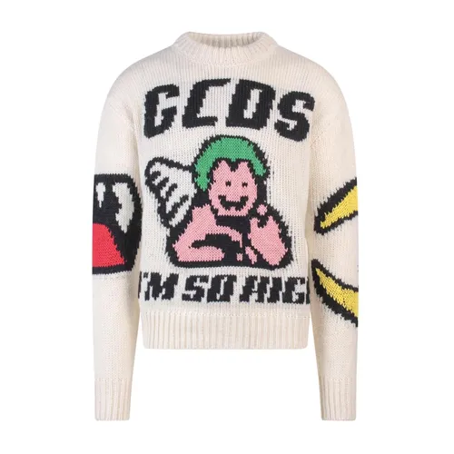 Knitwear > Round-neck Knitwear - - Gcds - Modalova
