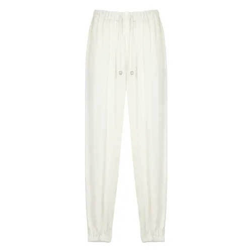 Trousers > Straight Trousers - - Fabiana Filippi - Modalova