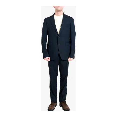 Suits > Suit Sets > Single Breasted Suits - - Tagliatore - Modalova