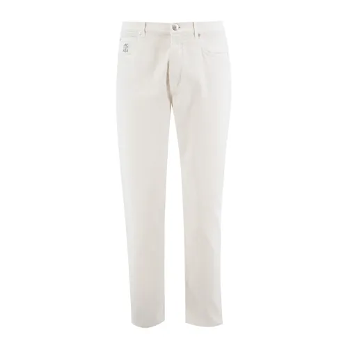 Trousers > Slim-fit Trousers - - Brunello Cucinelli - Modalova