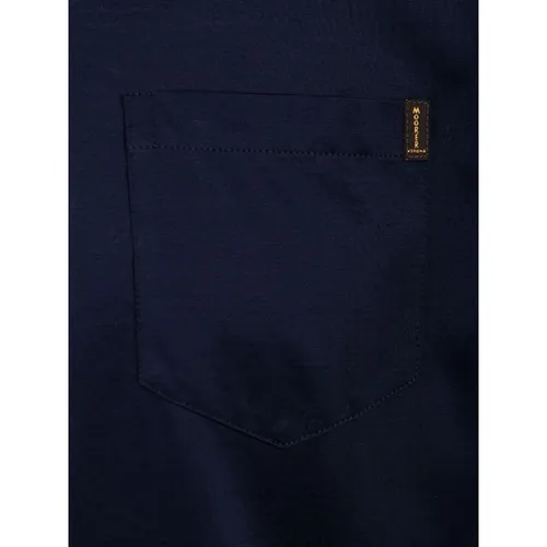 Moorer - Tops > T-Shirts - Blue - Moorer - Modalova