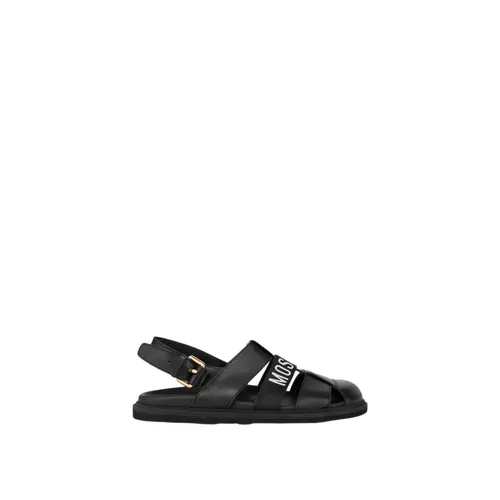 Shoes > Sandals > Flat Sandals - - Moschino - Modalova