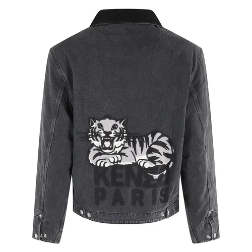 Jackets > Denim Jackets - - Kenzo - Modalova