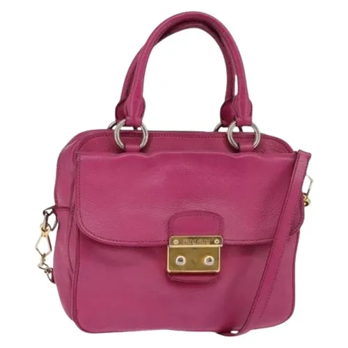 Pre-owned > Pre-owned Bags > Pre-owned Handbags - - Miu Miu Pre-owned - Modalova
