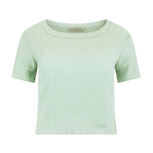 Guess - Tops > T-Shirts - Green - Guess - Modalova
