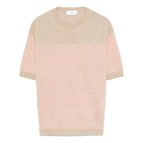 Lardini - Tops > T-Shirts - Pink - Lardini - Modalova