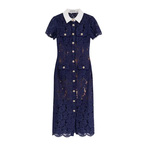 Dresses > Day Dresses > Midi Dresses - - Self Portrait - Modalova