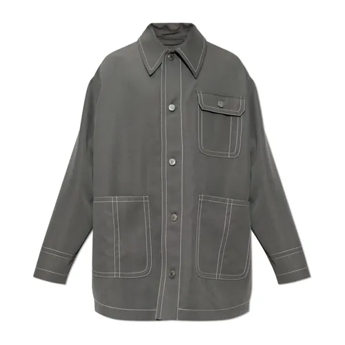Jackets > Light Jackets - - Ami Paris - Modalova