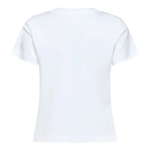Moncler - Tops > T-Shirts - White - Moncler - Modalova