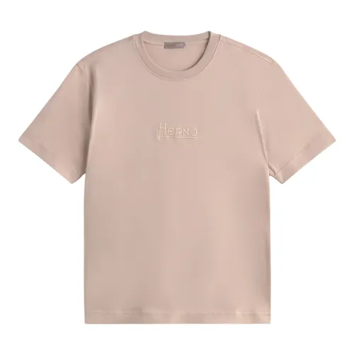 Herno - Tops > T-Shirts - Pink - Herno - Modalova