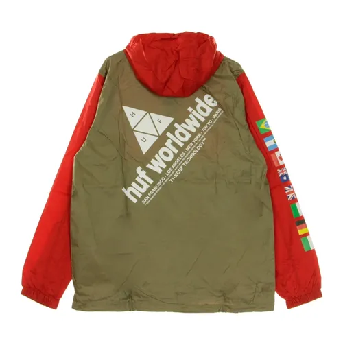 Jackets > Light Jackets - - HUF - Modalova