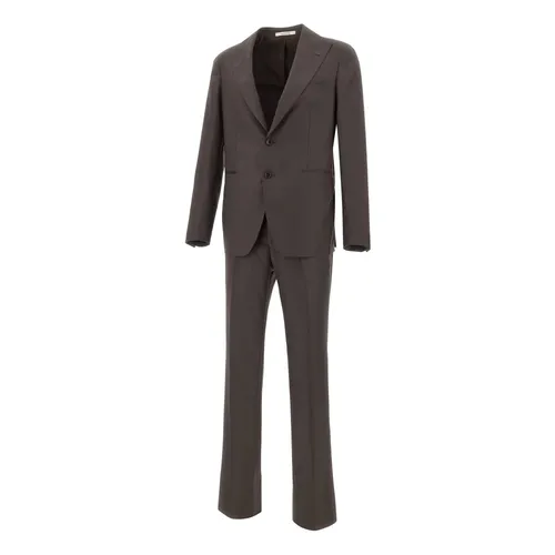 Suits > Suit Sets > Single Breasted Suits - - Tagliatore - Modalova