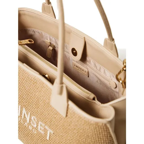 Twinset - Bags > Handbags - Beige - Twinset - Modalova