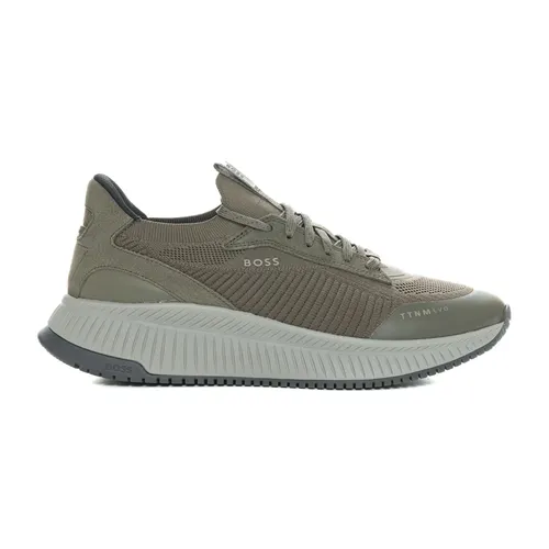 Boss - Shoes > Sneakers - Green - Boss - Modalova