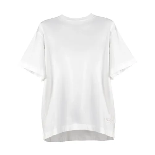 Hést - Tops > T-Shirts - White - Hést - Modalova