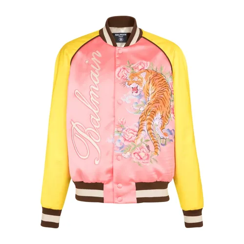 Jackets > Bomber Jackets - - Balmain - Modalova
