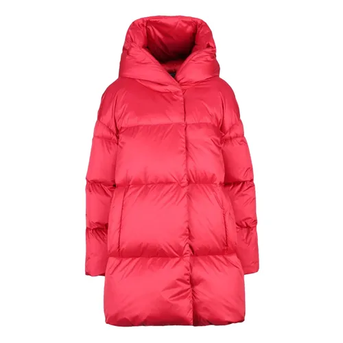 Herno - Coats > Down Coats - Red - Herno - Modalova