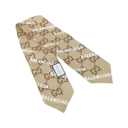 Pre-owned > Pre-owned Accessories > Pre-owned Scarves - - Gucci Vintage - Modalova