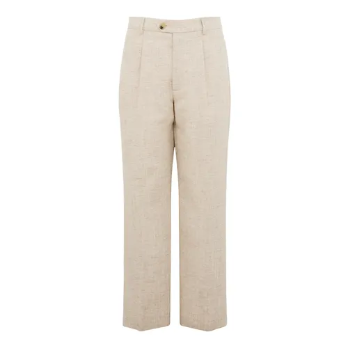 Trousers > Straight Trousers - - Amaránto - Modalova