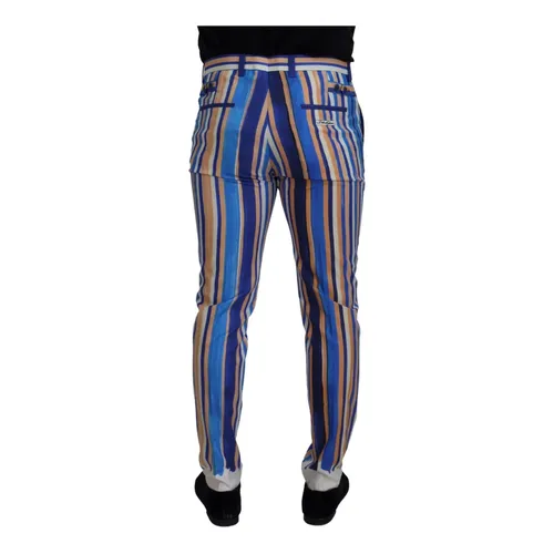 Trousers > Slim-fit Trousers - - Dolce & Gabbana - Modalova