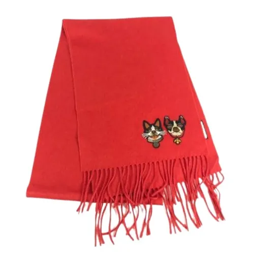Pre-owned > Pre-owned Accessories > Pre-owned Scarves - - Gucci Vintage - Modalova