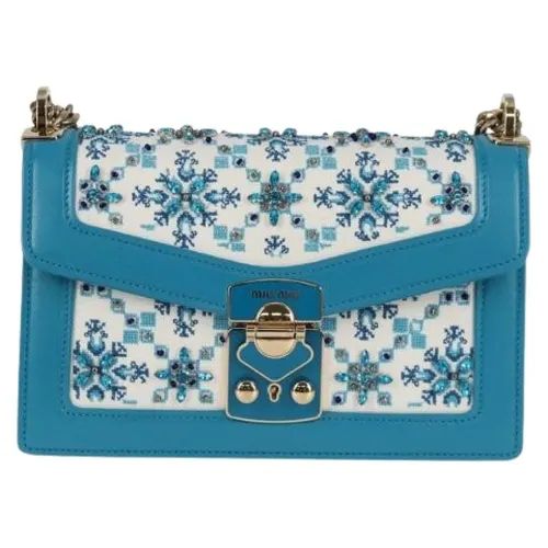 Pre-owned > Pre-owned Bags > Pre-owned Shoulder Bags - - Miu Miu Pre-owned - Modalova