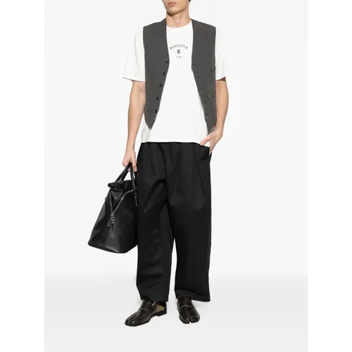 Tops > T-Shirts - - MM6 Maison Margiela - Modalova