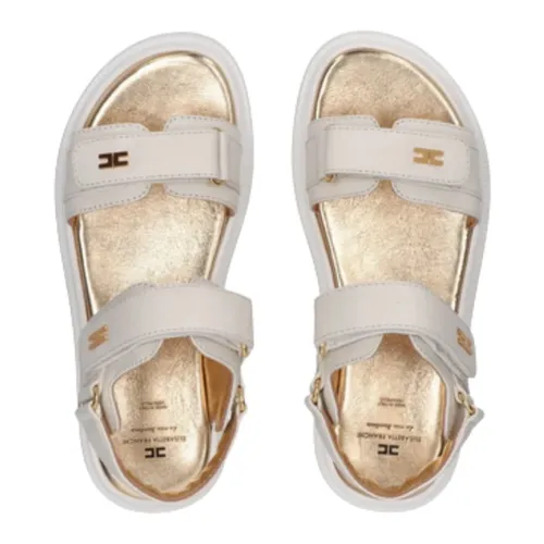 Shoes > Sandals > Flat Sandals - - Elisabetta Franchi - Modalova
