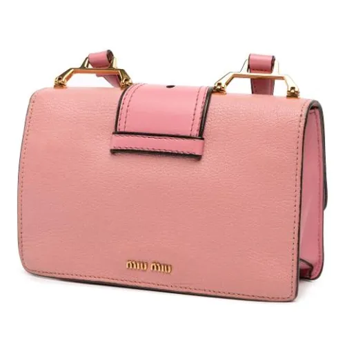 Pre-owned > Pre-owned Bags > Pre-owned Cross Body Bags - - Miu Miu Pre-owned - Modalova