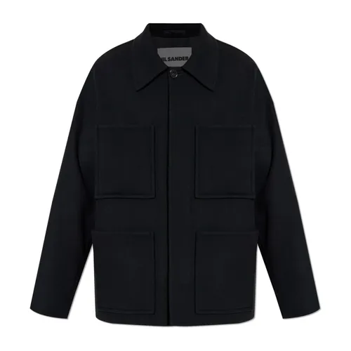 Coats > Single-Breasted Coats - - Jil Sander - Modalova
