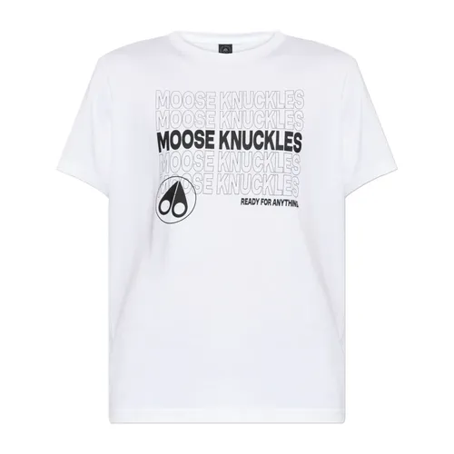 Tops > T-Shirts - - Moose Knuckles - Modalova
