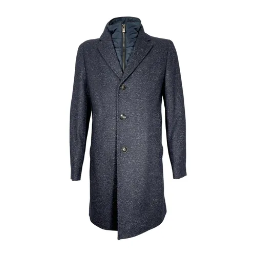 Coats > Single-Breasted Coats - - Hugo Boss - Modalova