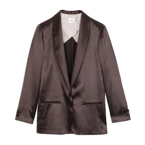 Alysi - Jackets > Blazers - Brown - Alysi - Modalova