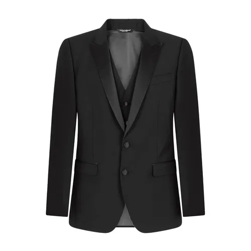 Jackets > Blazers - - Dolce & Gabbana - Modalova