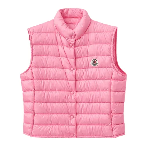 Moncler - Jackets > Vests - Pink - Moncler - Modalova