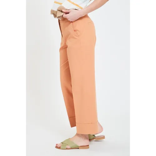 Trousers > Straight Trousers - - Via Masini 80 - Modalova