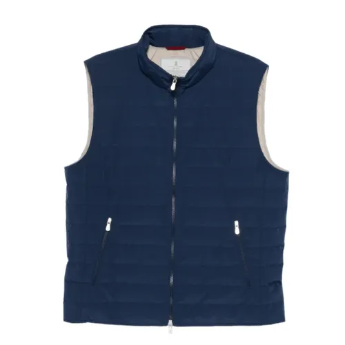 Jackets > Vests - - Brunello Cucinelli - Modalova