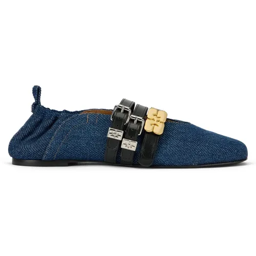 Shoes > Flats > Ballerinas - - Ganni - Modalova
