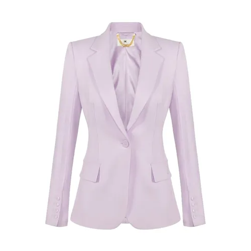 Jackets > Blazers - - Elisabetta Franchi - Modalova