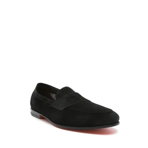 Shoes > Flats > Loafers - - Santoni - Modalova
