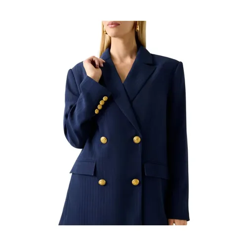 Guess - Jackets > Blazers - Blue - Guess - Modalova