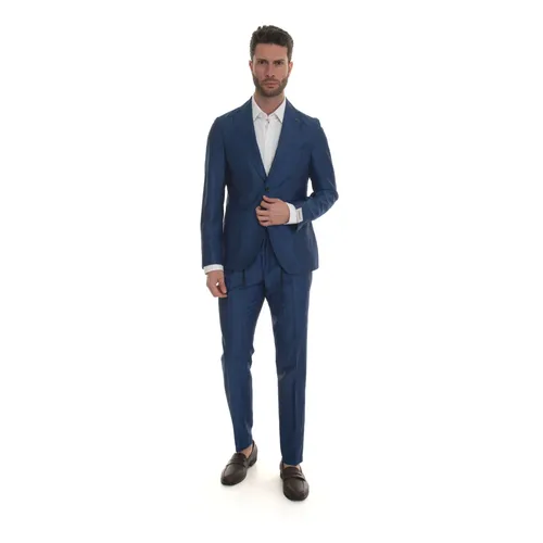 Suits > Suit Sets > Single Breasted Suits - - Paoloni - Modalova