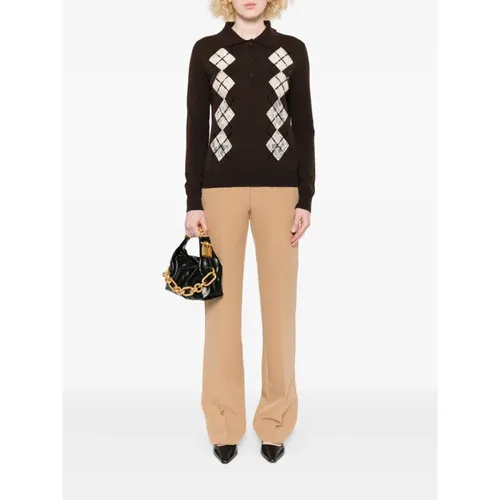 Trousers > Straight Trousers - - Ermanno Scervino - Modalova