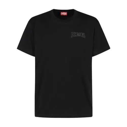 Diesel - Tops > T-Shirts - Black - Diesel - Modalova