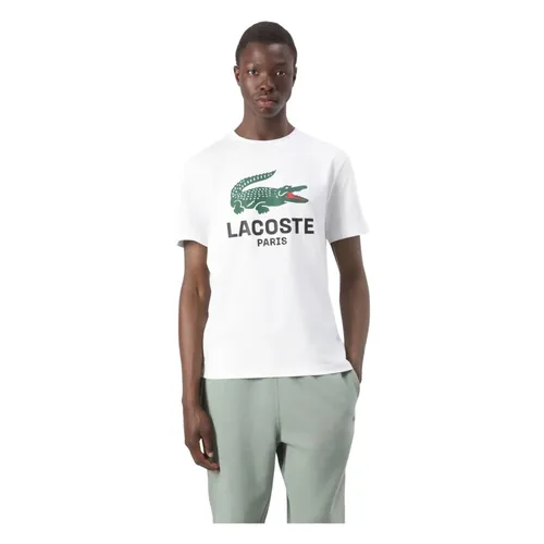 Lacoste - Tops > T-Shirts - White - Lacoste - Modalova